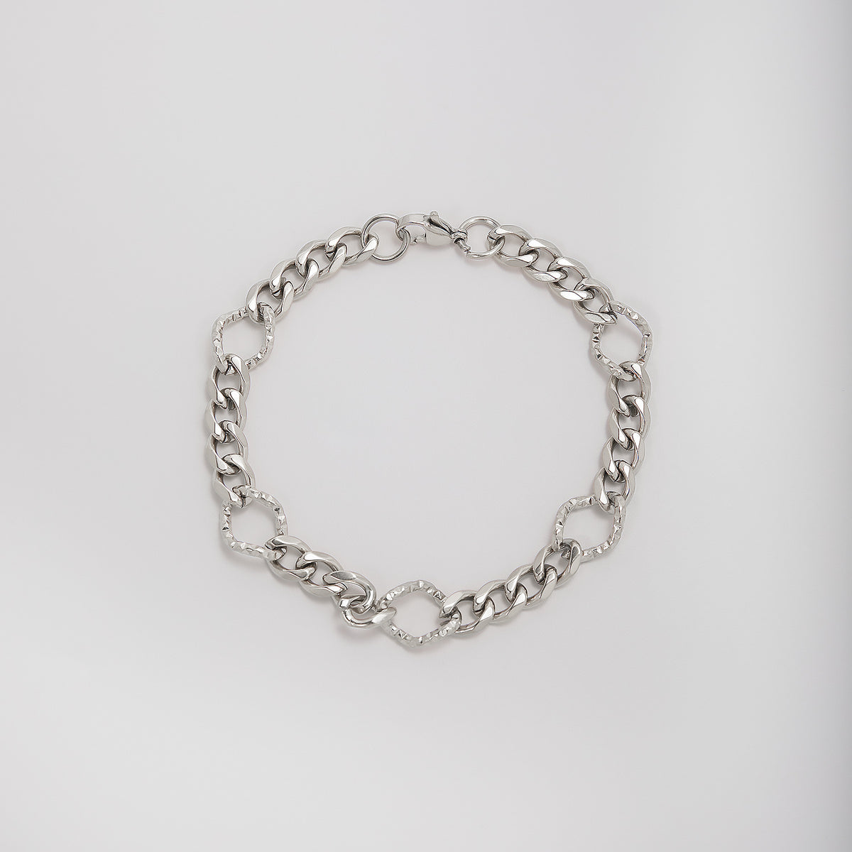 Chunky Interlocking Link Chain Necklace Acalora