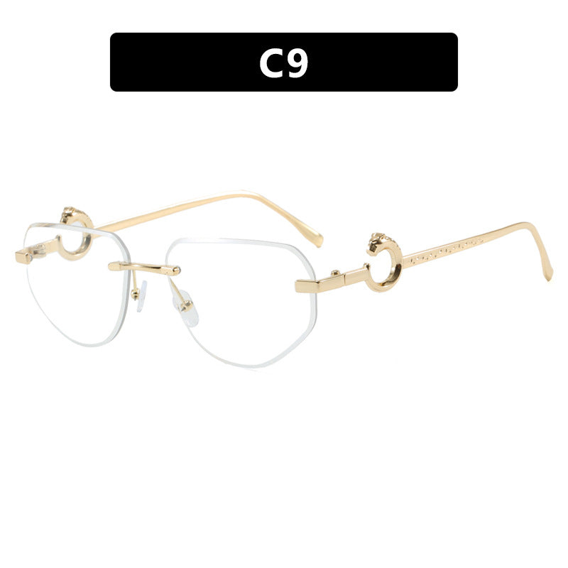 Women's trendy chic sunglasses in modern design with delicate metal frame Kalsten