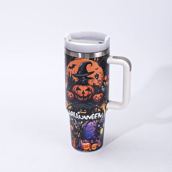 Women's Insulated Mug with Halloween Motif Kalsten