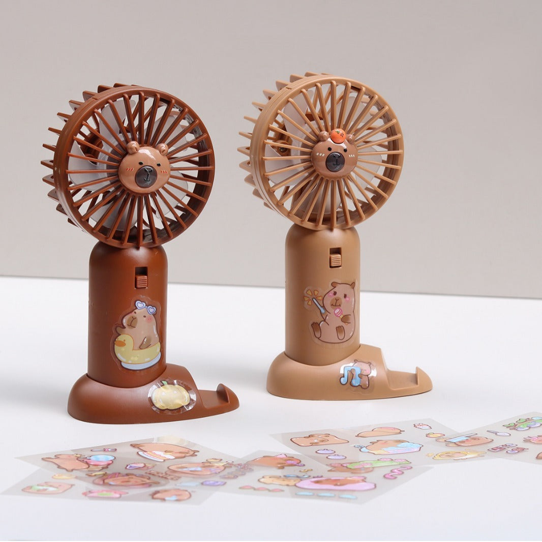 Unisex Portable Mini Fan in Cute Bear Design Kalsten