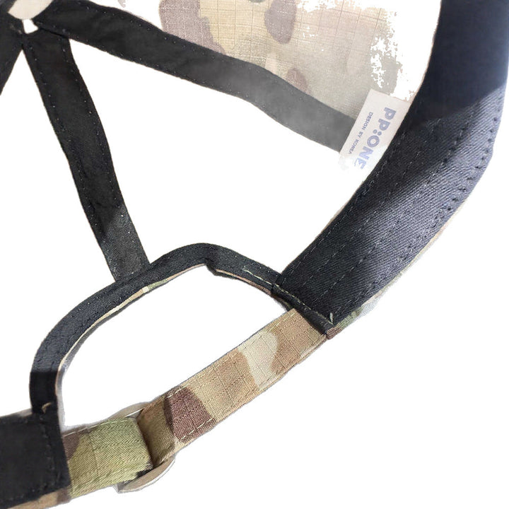 Unisex Embroidered Camo Cap Kalsten