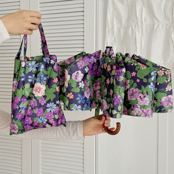 Women's multifunctional shoulder bag with floral design Kalsten