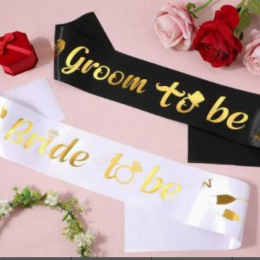 Women's Wedding Sash Set Kalsten