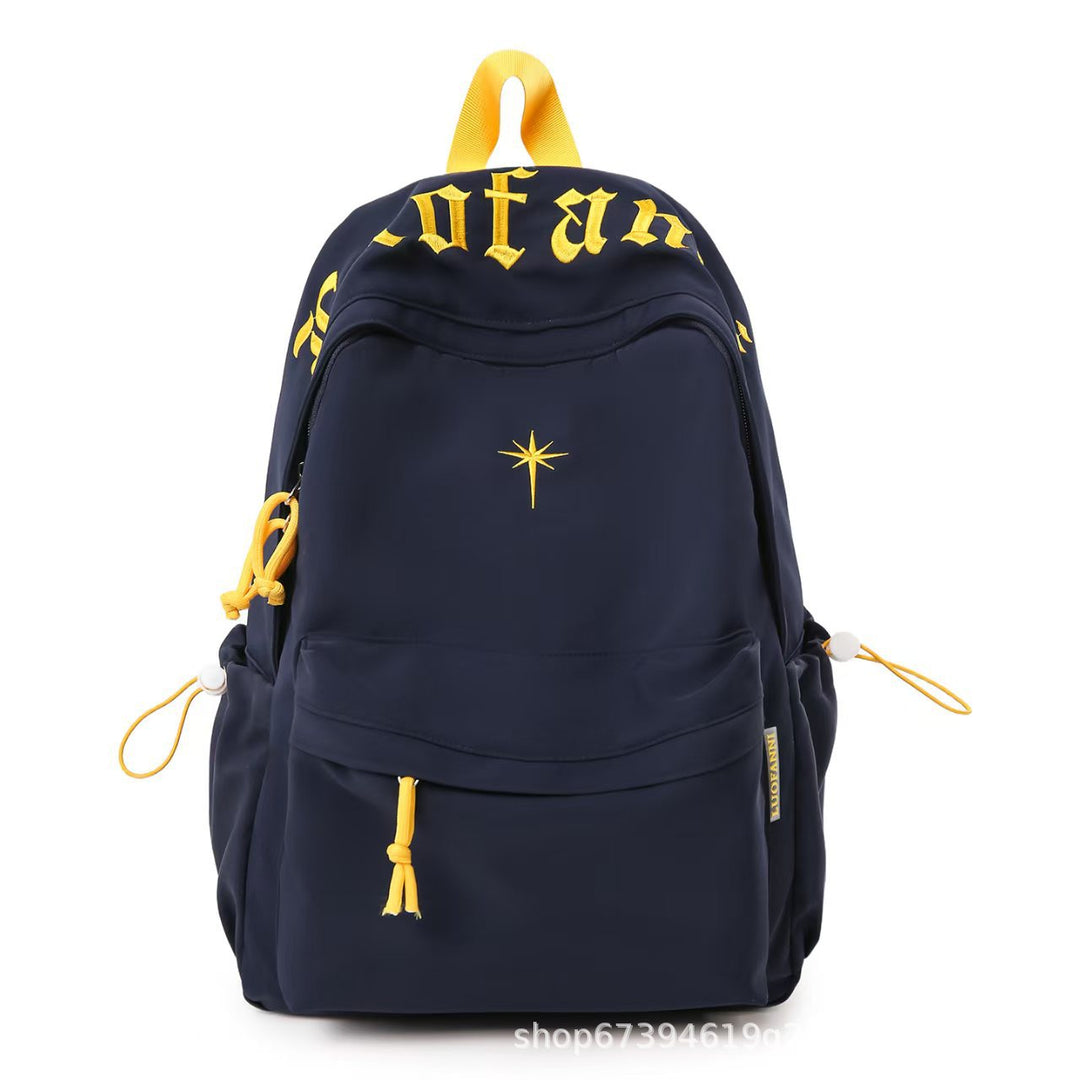 Fashion-Forward Embroidered Backpack Kalsten