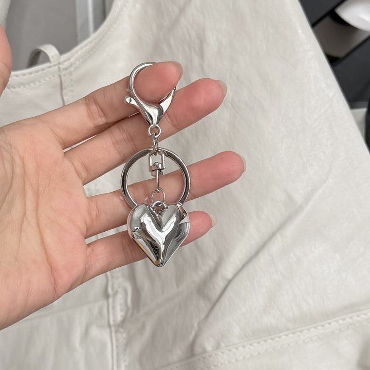 Heart-Shaped Metal Keychain Kalsten