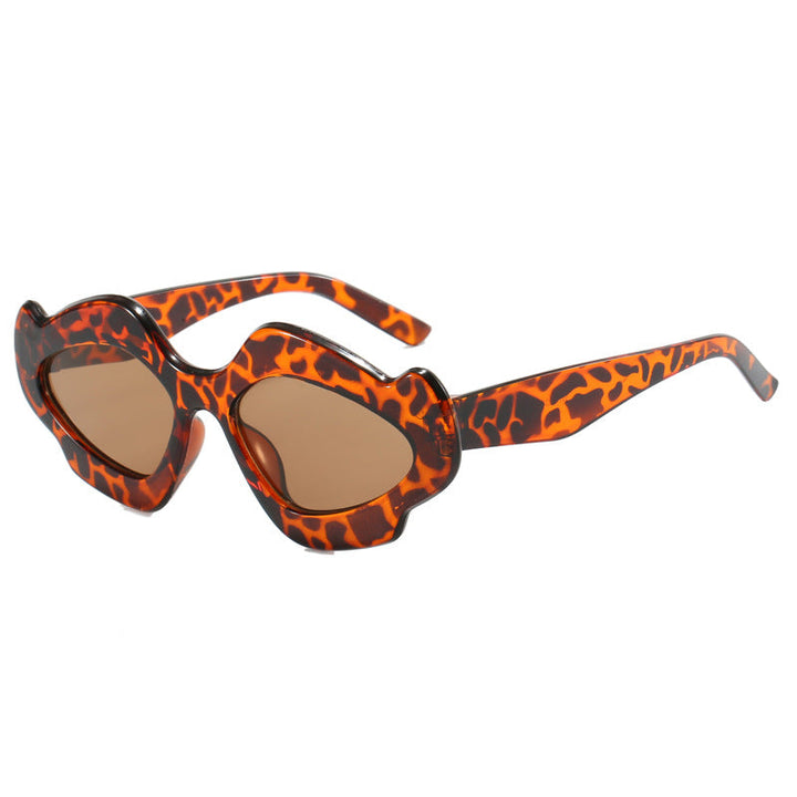 Women's Creative Oversized Sunglasses in Contemporary Design Kalsten