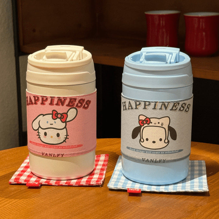 Women's Insulated Drinking Cup with Playful Animal Design Kalsten