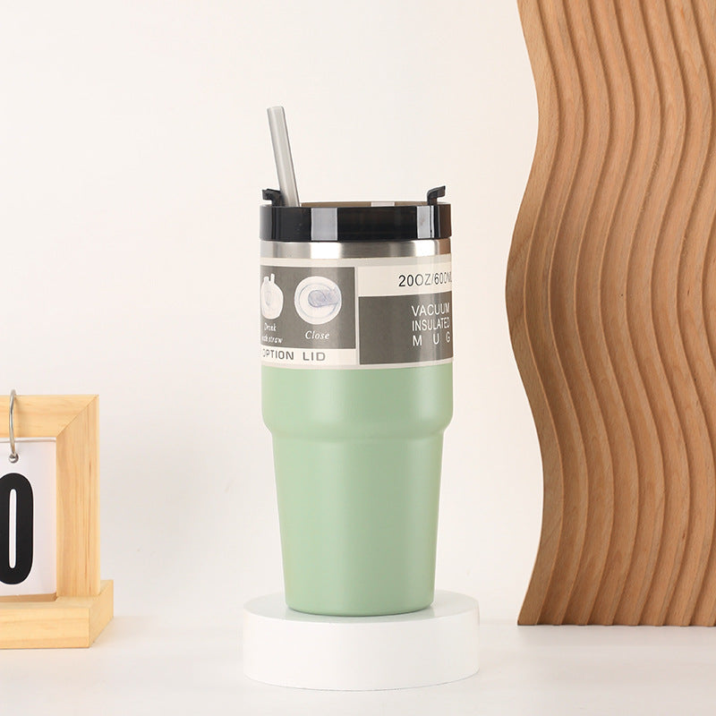 Women Insulated Drinking Cups with Reusable Straw Kalsten
