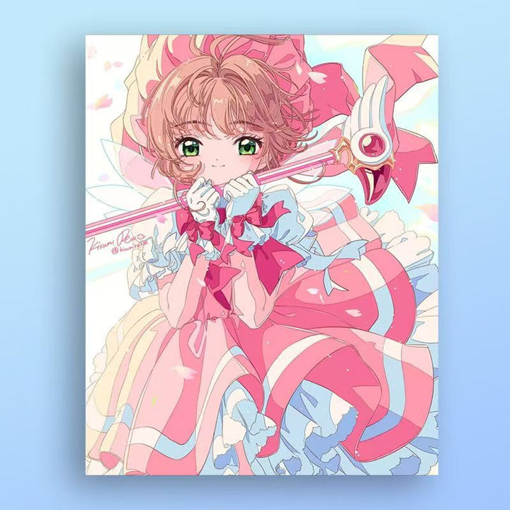 Anime-Inspired Illustration Art Print Kalsten