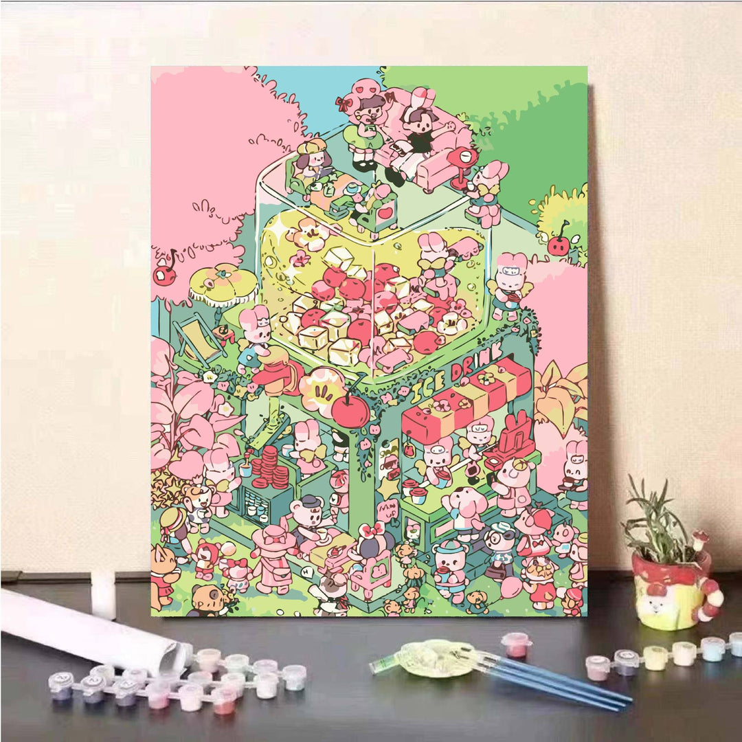 Scenic Landscape Paint by Numbers Kit Kalsten