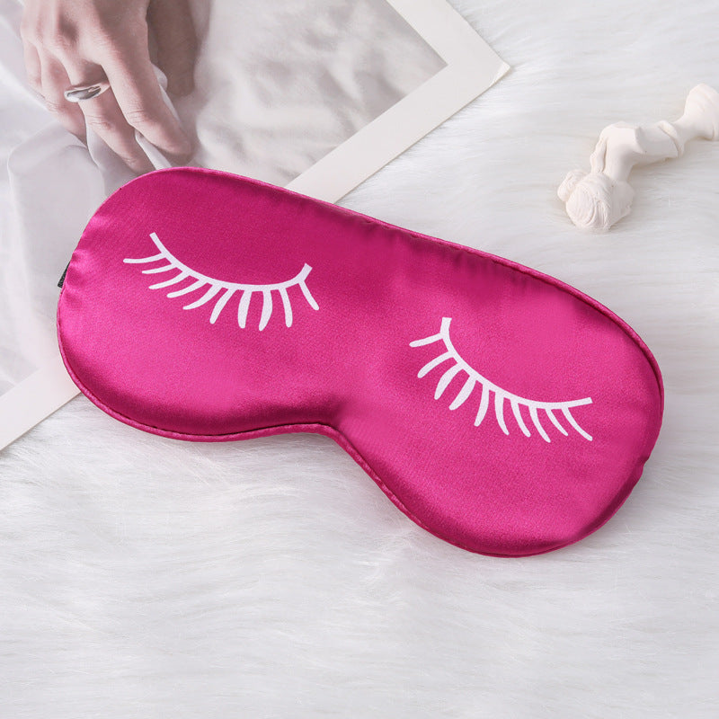 Women's nano silk eye mask with soft padded interior lining and elastic headband Kalsten
