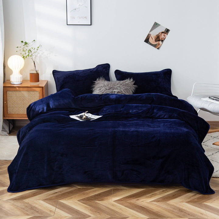 Ladies cozy microfiber blanket Kalsten