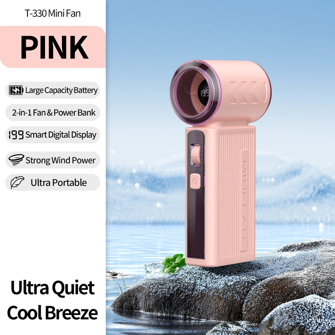 Women Portable Mini Fan with Power Bank Function Kalsten