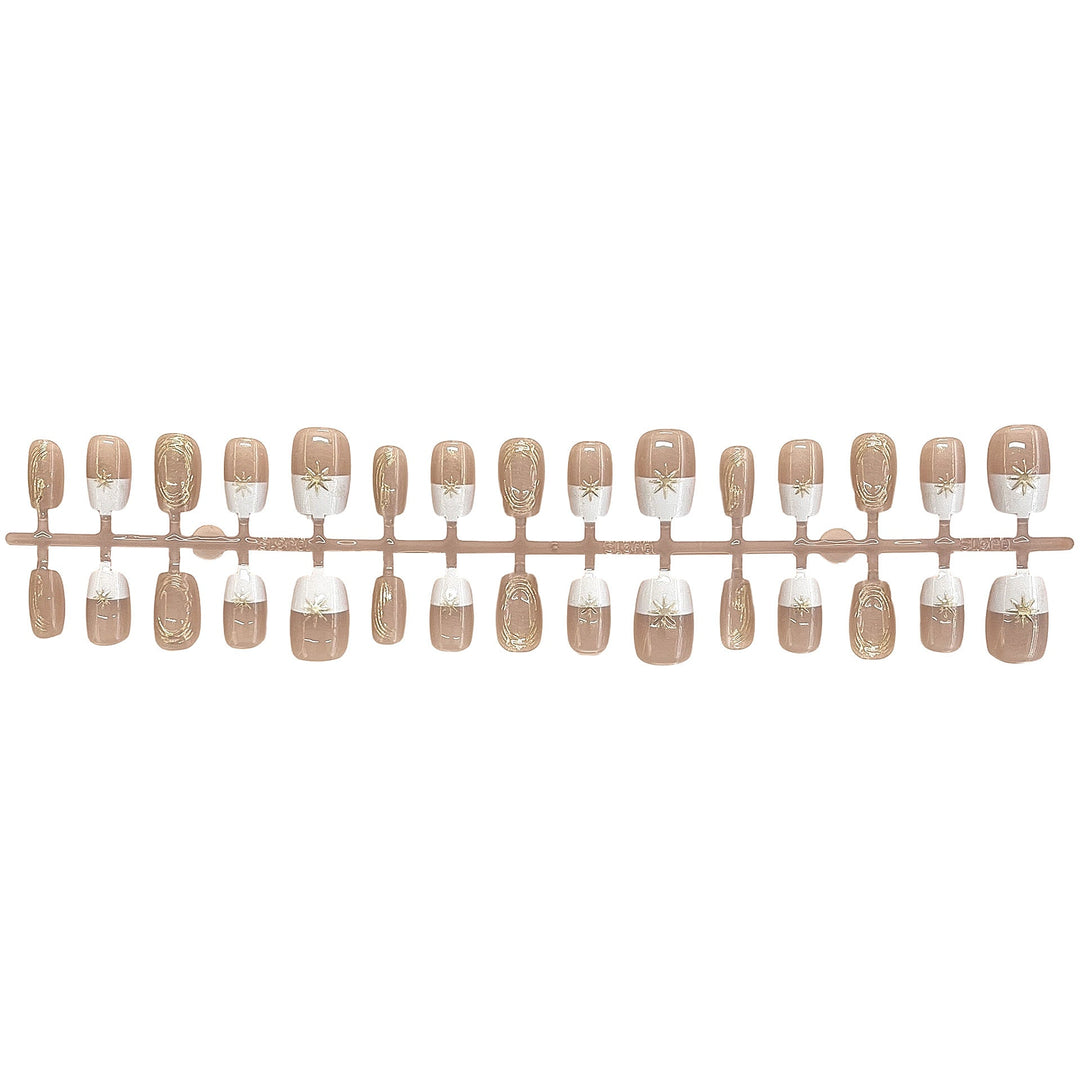 Elegant Press-On Nail Set Kalsten