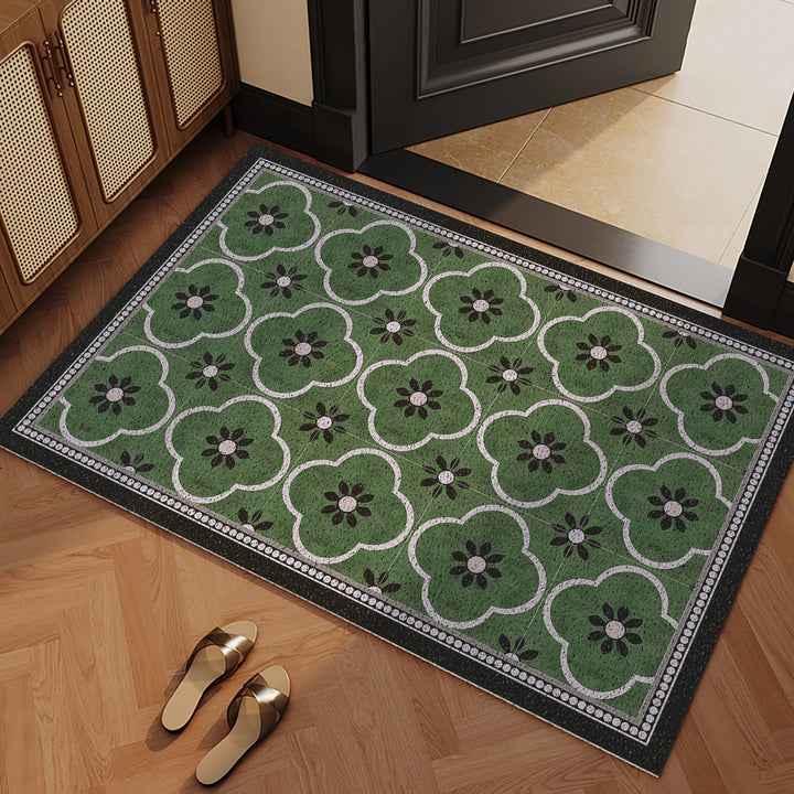 Elegant Geometric Pattern Entrance Mat
