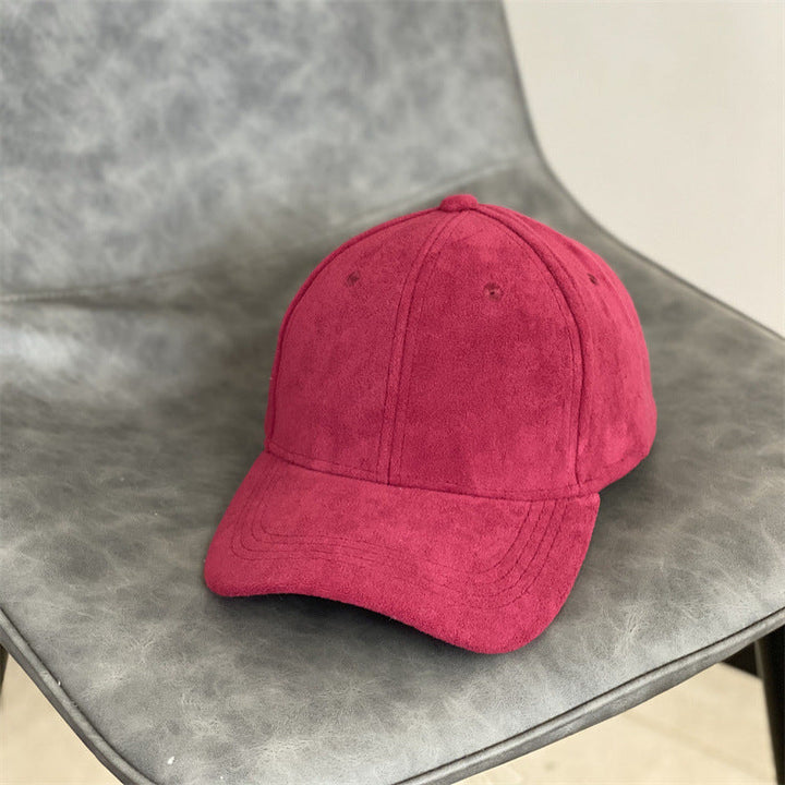 Men's Suede Texture Classic Cap Kalsten