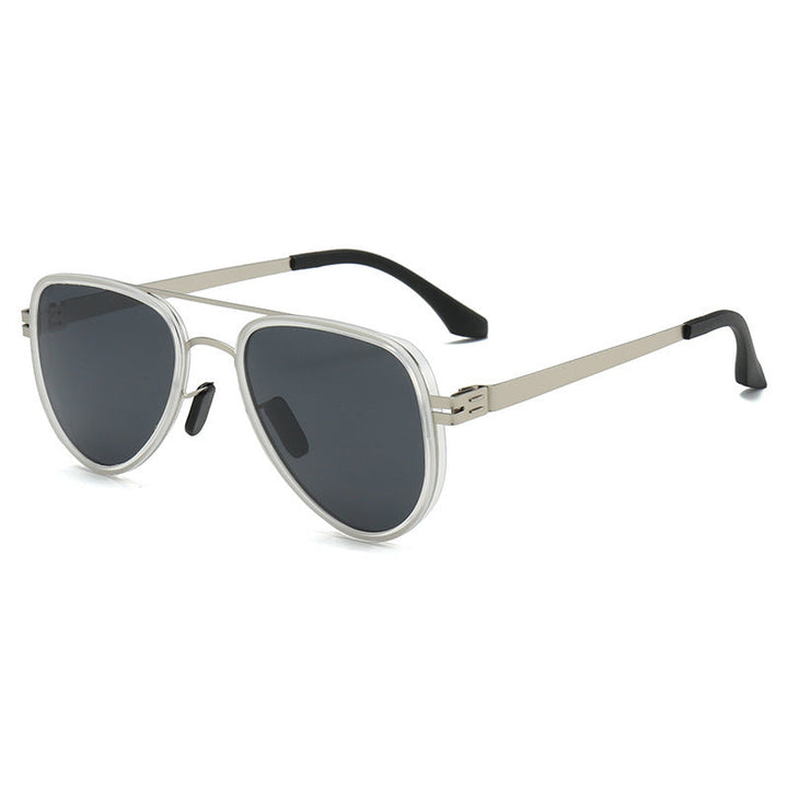 Women Aviator Sunglasses with robust metal frame and polarized lenses Kalsten