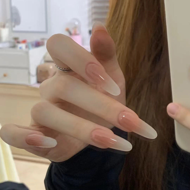Artificial nails with elegant ombre finish Kalsten