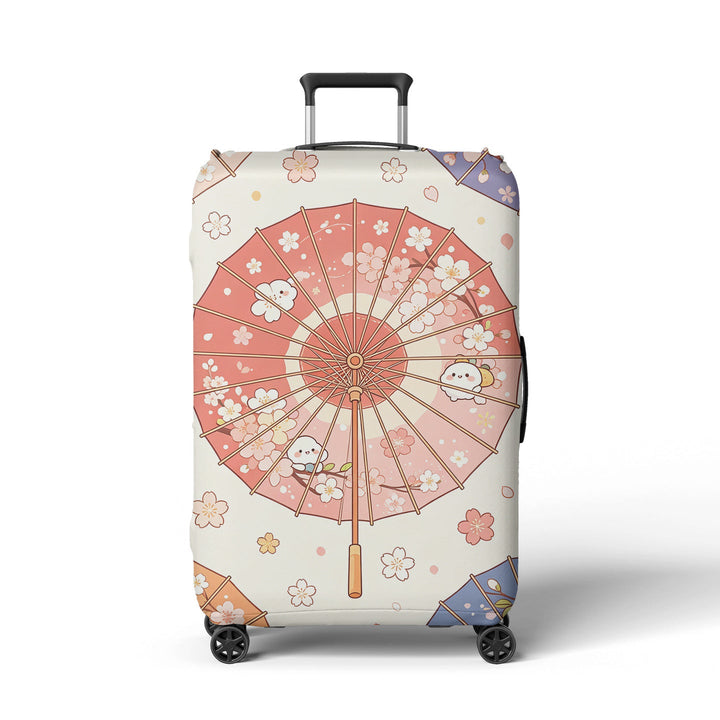 Women's suitcase cover with playful space design Kalsten