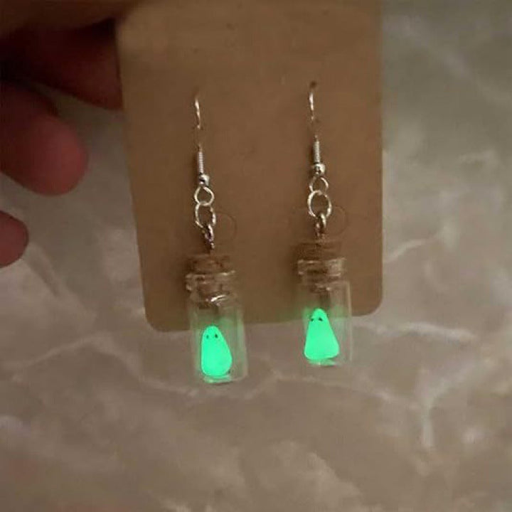 Ghost-In-A-Jar Dangle Earrings Kalsten