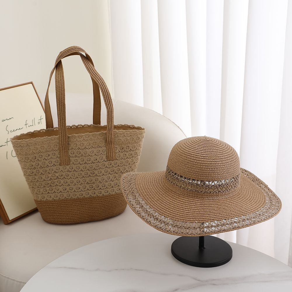 Beach bag and sun hat Kalsten