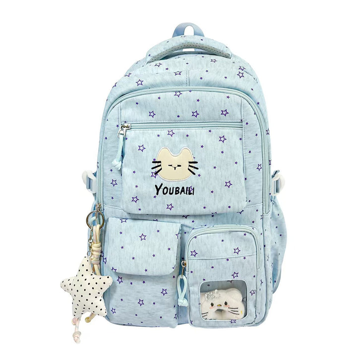 Cartoon-Themed Multi-Pocket Backpack Kalsten