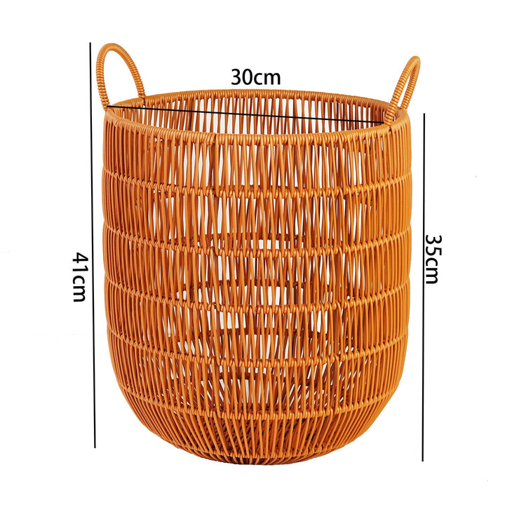 Women Stylish Storage Basket with Open Handles Kalsten