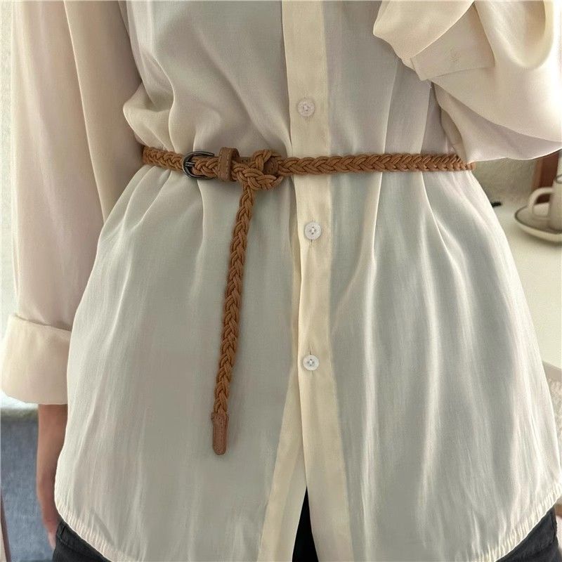 Braided Leather Belt Kalsten