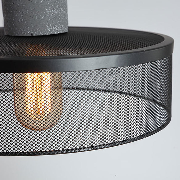 Modern Iron Grey Hanging Light Pendant Lampshade | Kalsten
