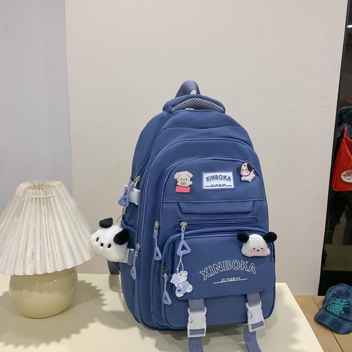 Children's Fun Character Print School Backpack Kalsten