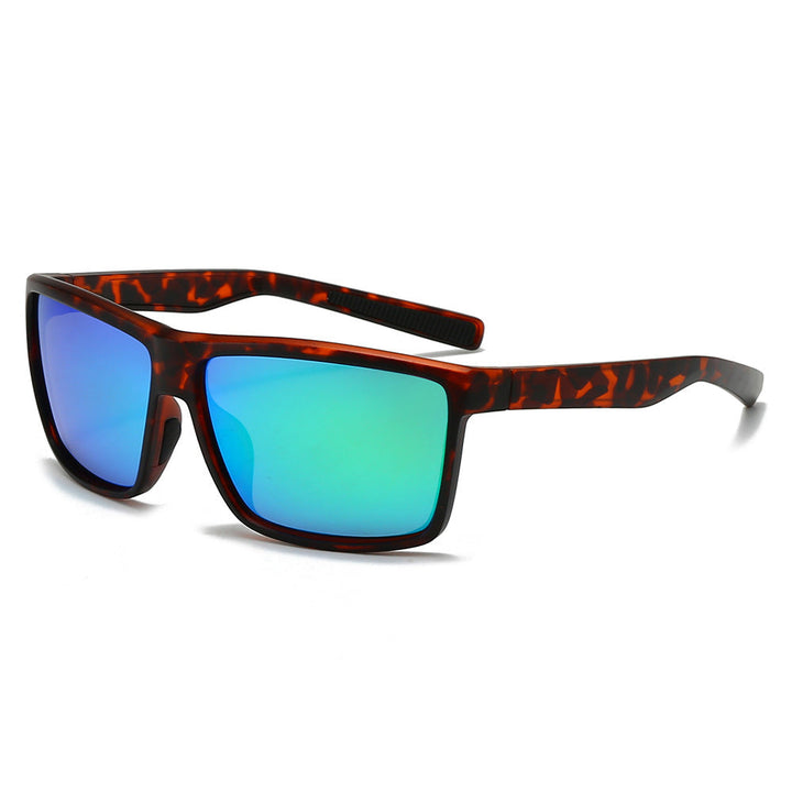 Men's sporty sunglasses with highly reflective lenses and elastic frame Kalsten