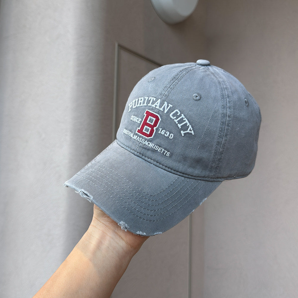 Men's Distressed Cotton Baseball Cap Kalsten 1784270269
