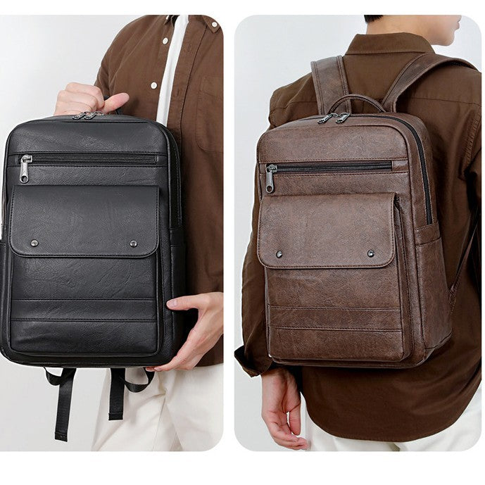 Vintage Leather Backpack Kalsten