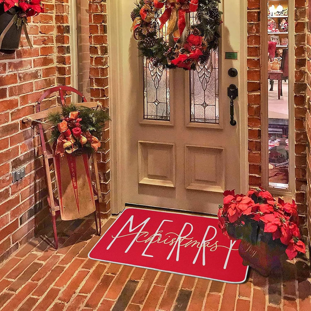 Festive Holiday Door Mat Kalsten