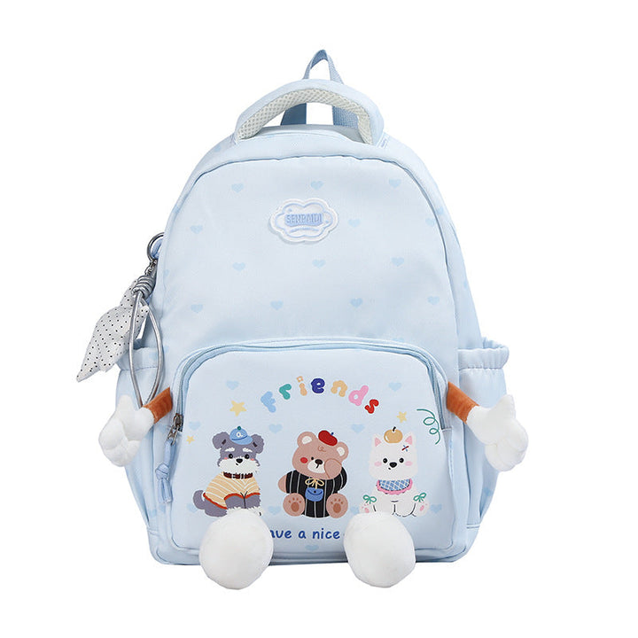 Cute Plush Character Backpack