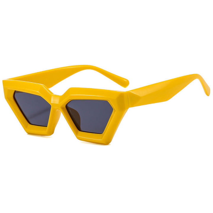Women stylish hexagonal sunglasses Kalsten