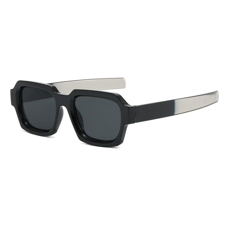 Ladies fashionable stylish square sunglasses with contrasting frame Kalsten
