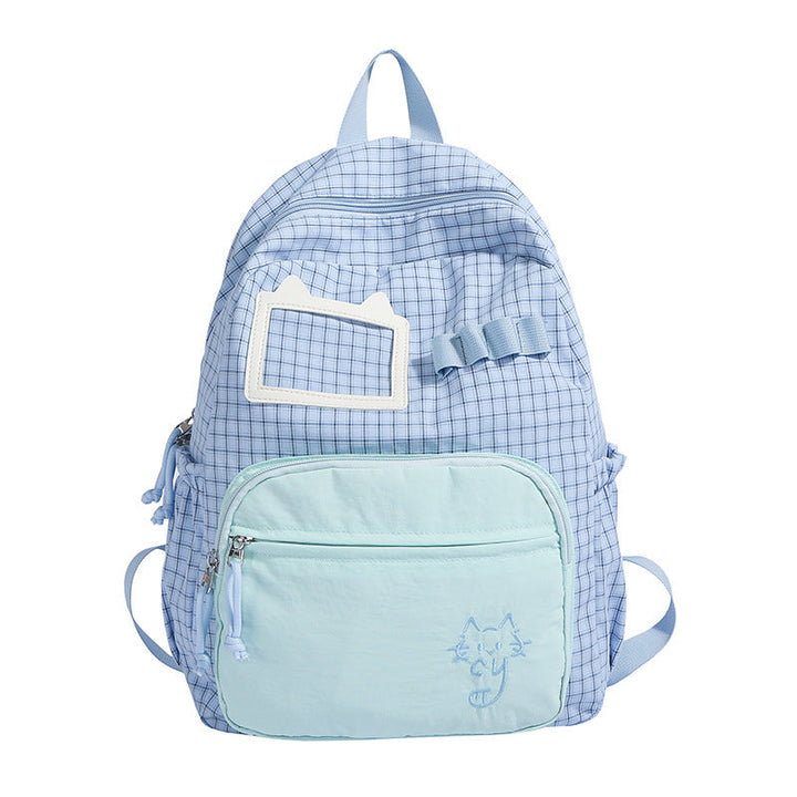 Cute Illustrated Cat Design Backpack Kalsten
