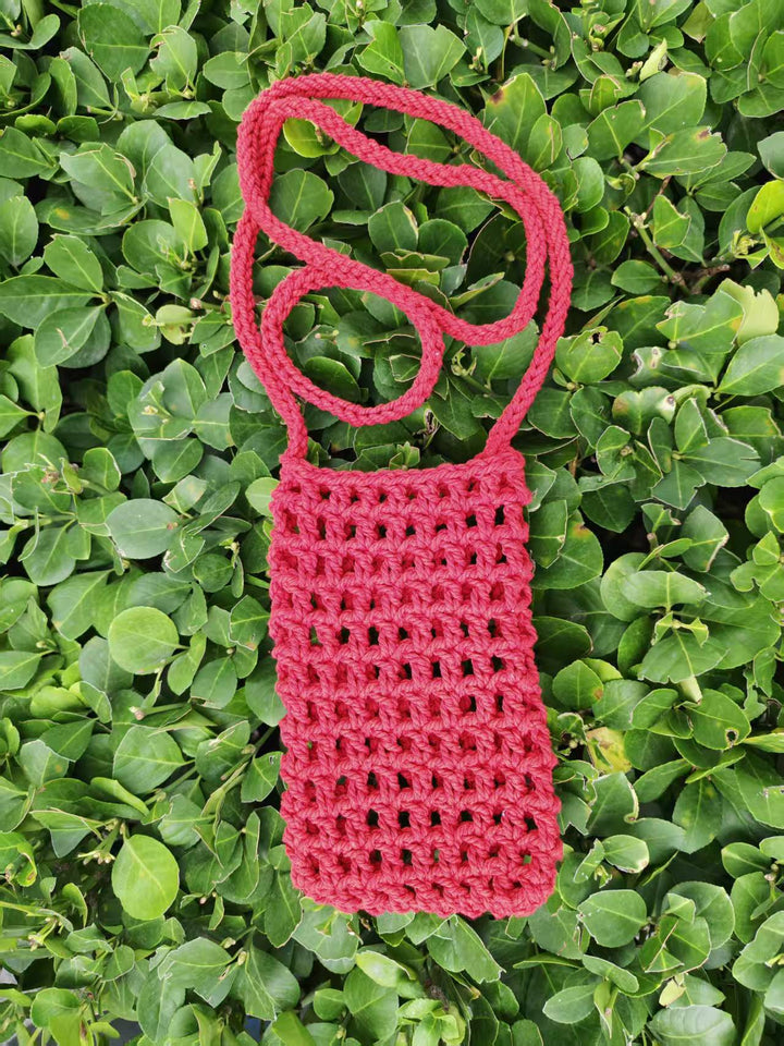 Hand-knotted shoulder bag Kalsten