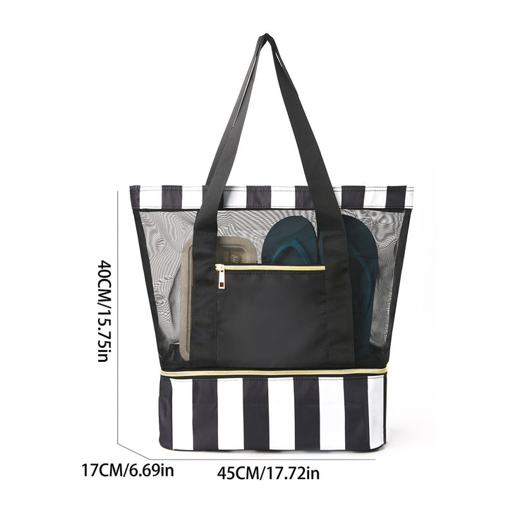 Practical tote bag with mesh design Kalsten