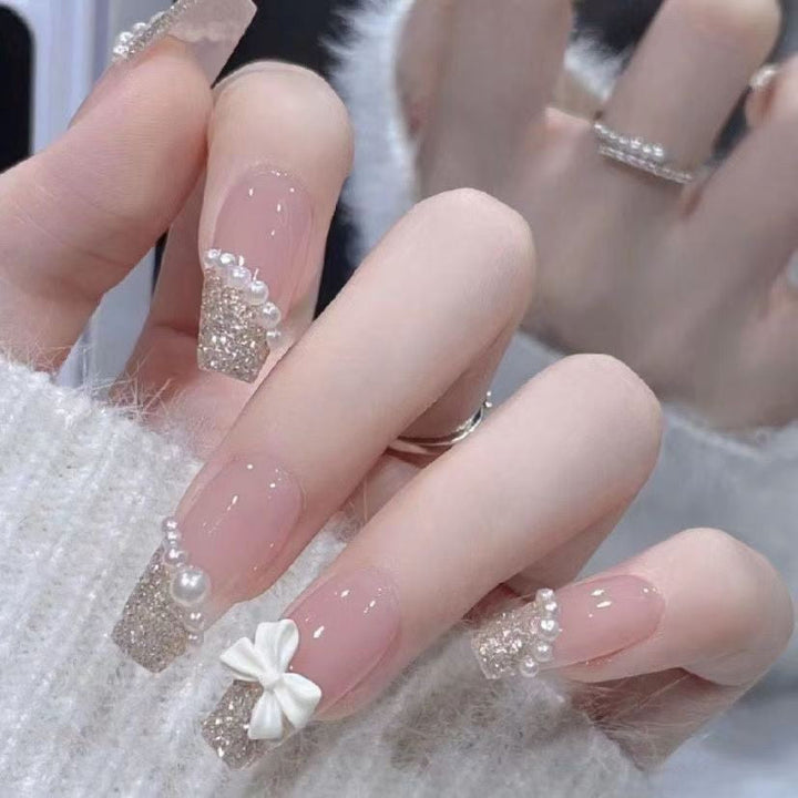 Artificial nails in creative moon and star design Kalsten