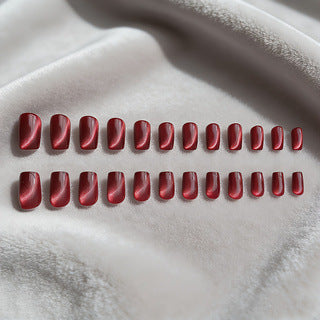 Glossy Metallic Press-On Nail Set Kalsten
