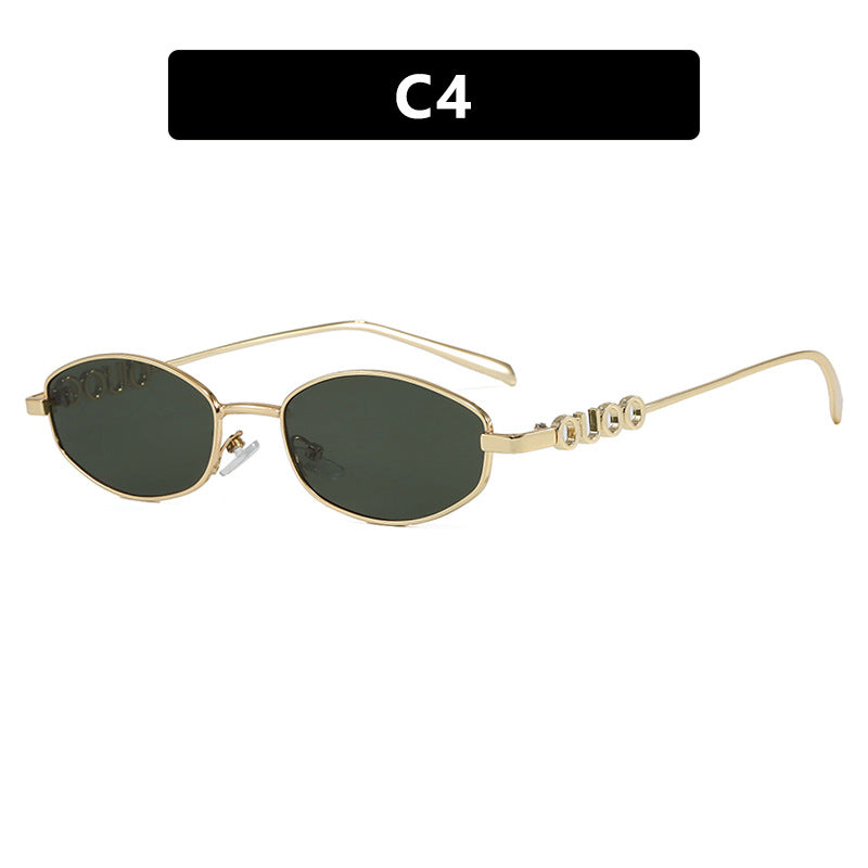 Women’s fashionable sunglasses with elegant stainless steel frame and UV protection Kalsten