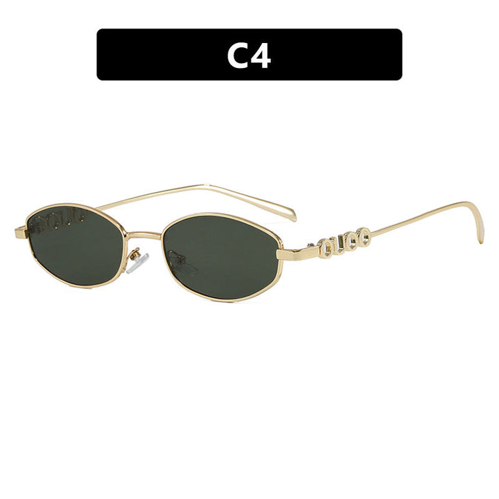 Women’s fashionable sunglasses with elegant stainless steel frame and UV protection Kalsten