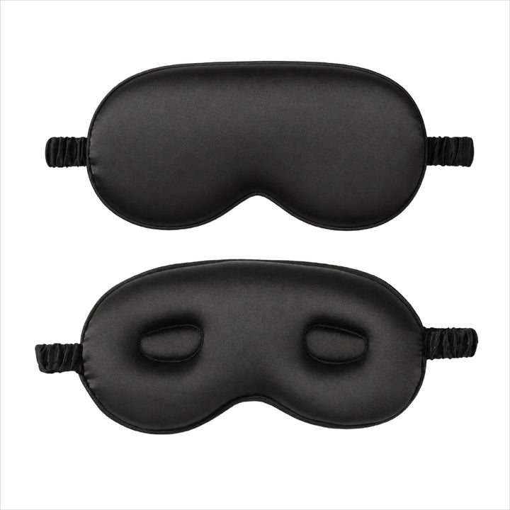 Unisex nano 3D-eye mask with distance chambers for eyelash protection and elastic comfort band Kalsten