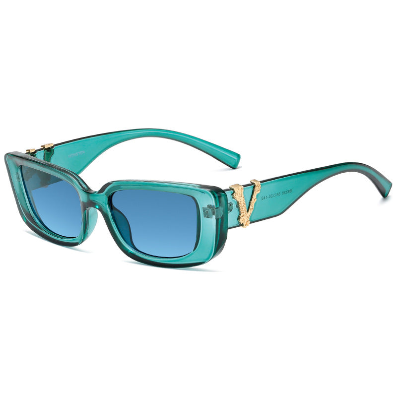Women's fashionable sunglasses with luxurious tortoise design and gold accents Kalsten