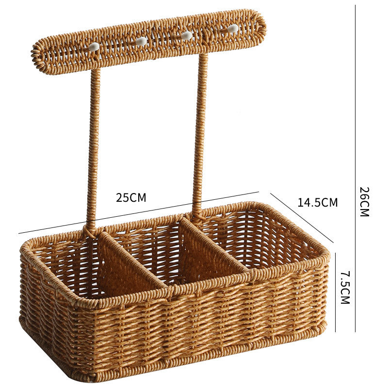 Unisex Versatile Storage Basket with Hooks Kalsten