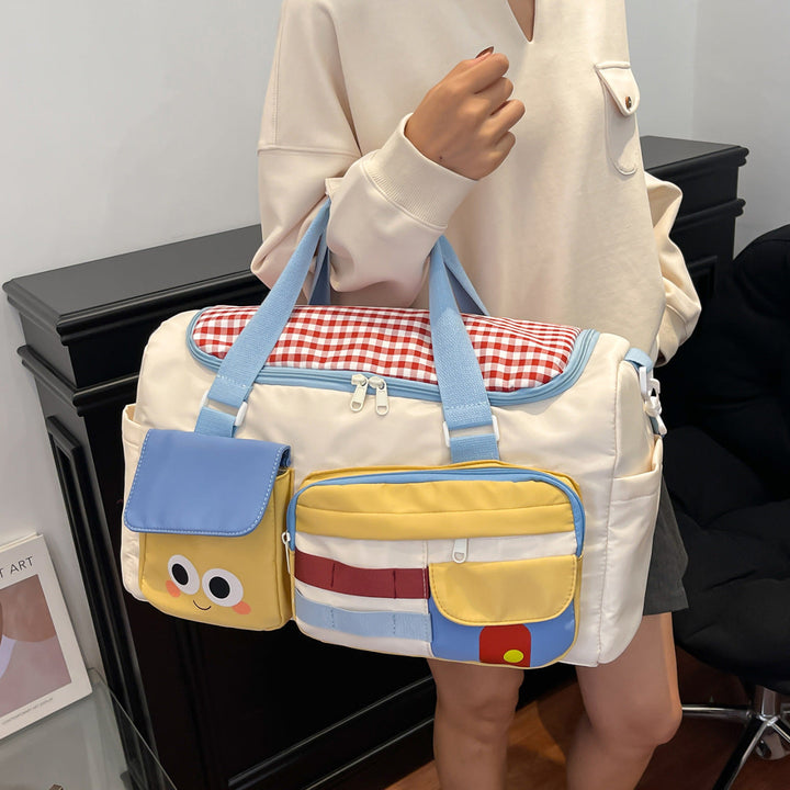 Sporty travel bag with multiple outer pockets Kalsten