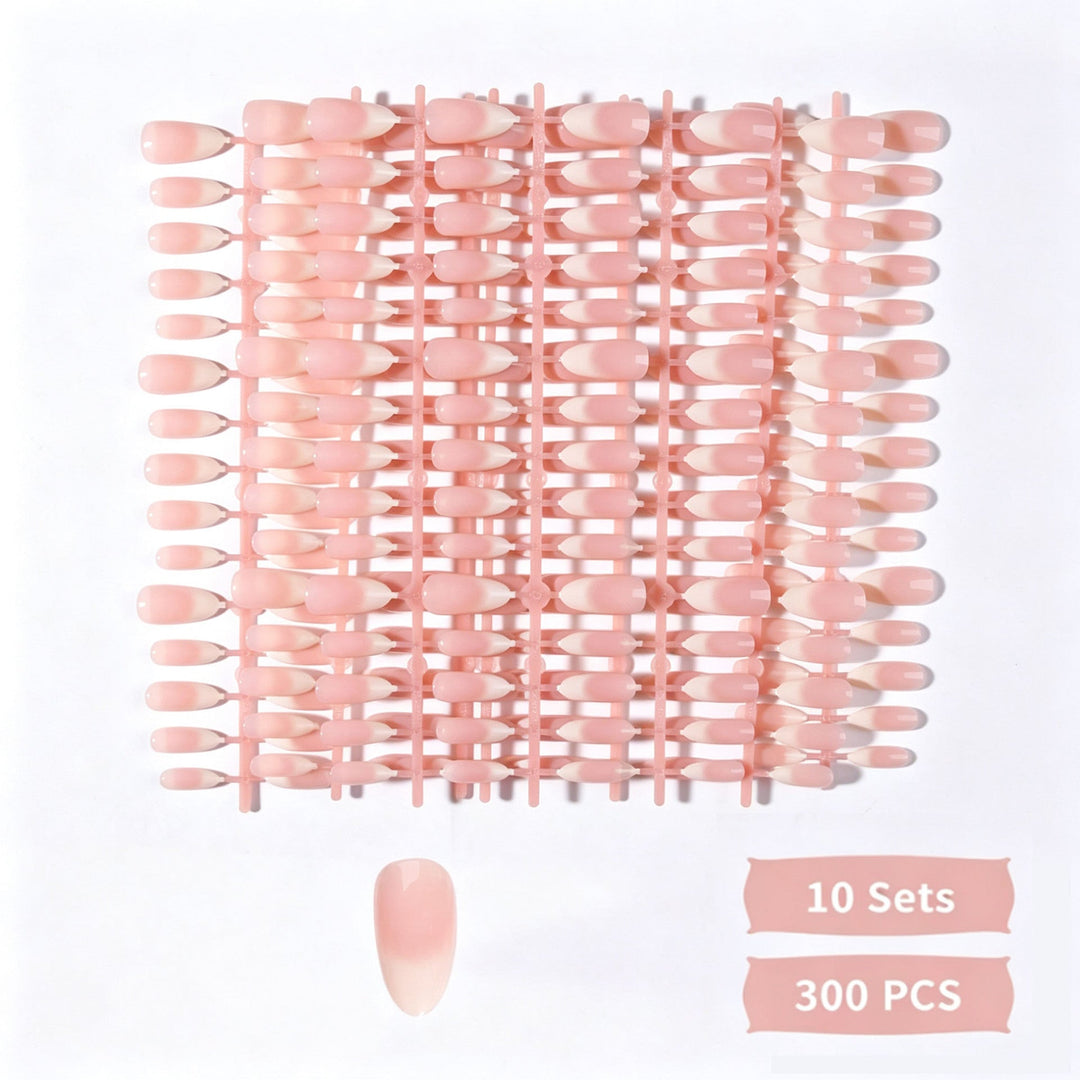 Long Almond Press-On Nail Tips Kalsten