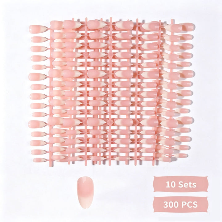 Long Almond Press-On Nail Tips Kalsten